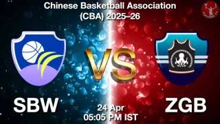 SBW vs ZGB - Chinese Basketball