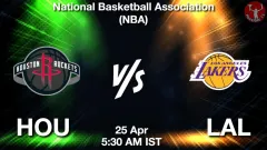 HOU vs LAL Match Result