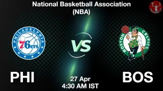 PHI vs BOS - National Basketball
