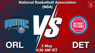 ORL vs DET - National Basketball