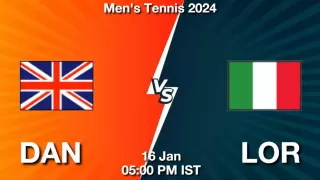 DAN vs LOR Tennis Match Previews