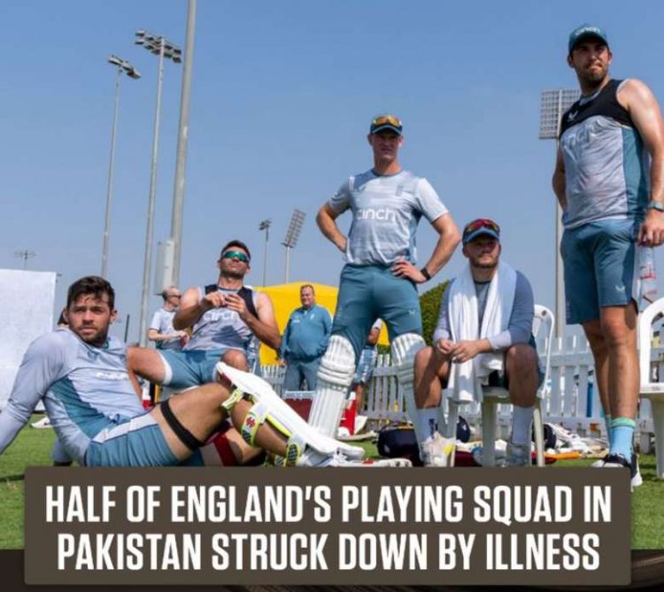 14 england players including ben stokes sick with unknown virus in pakistan 1