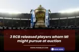 3 RCB released players whom MI might pursue at auction