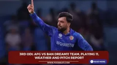 3rd ODI: AFG vs BAN Picture