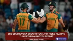 3rd ODI: IRE vs SA Picture