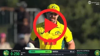 3rd ODI: Watch Highlights of Travis Head Century against South Africa