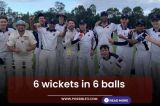 6 wickets in 6 balls: Australian bowler took six wickets in six balls