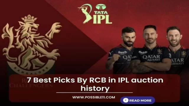 7 Best Picks By RCB in IPL