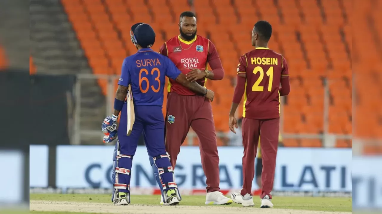 83 runs against west indies
