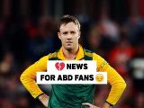 AB de Villiers decide his retirement: Why won't ABD play international
