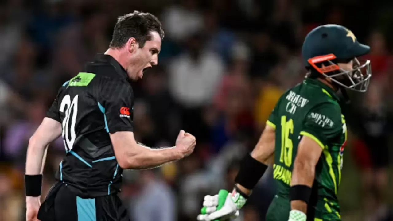 adam milne vs pakistan