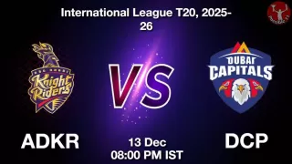 ADKR vs DCP, Pitch Report, Head to Head, Playing 11, AI Prediction ADKR vs DCP