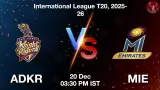 ADKR vs MIE, Pitch Report, Head to Head, Playing 11, AI Prediction