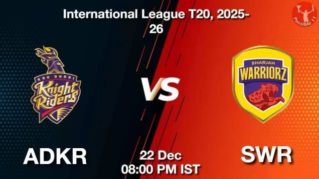 ADKR vs SWR, Pitch Report, Head to Head, Playing 11, AI Prediction