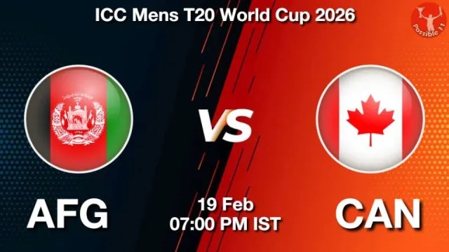 AFG vs CAN T20 WC 2026, Pitch