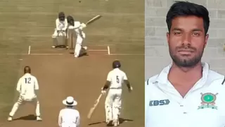 Akash Choudhary Creates History with 11-Ball Fifty and 8 Consecutive Sixes Akash Choudhary Creates History with 11-Ball Fifty and 8 Consecutive Sixes