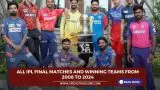 All IPL final matches and winning teams from 2008 to 2024