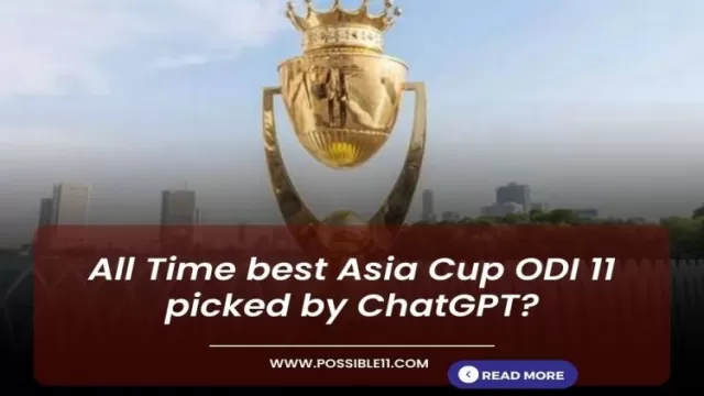 All Time best Asia Cup ODI 11