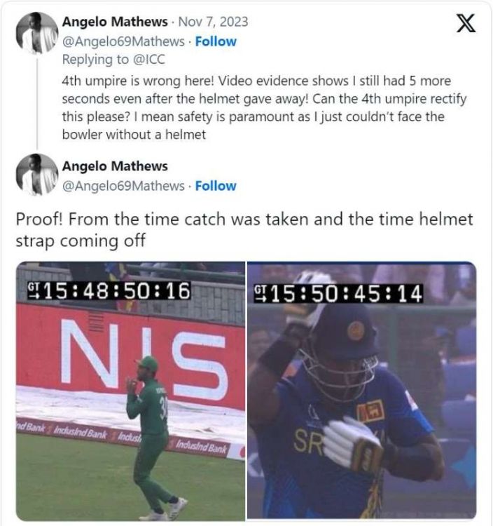 angelo mathews timed out did matthews have five more seconds see with proof 1