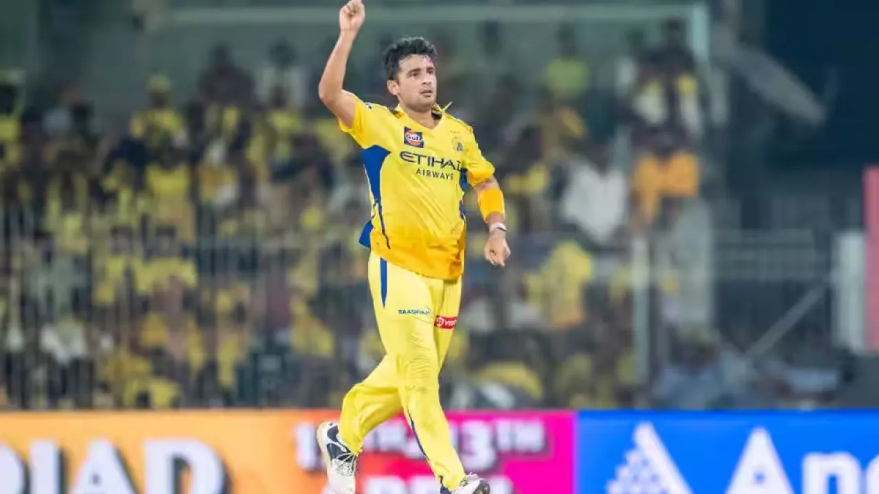 anshul kamboj (csk) csk vs mi ipl 2026