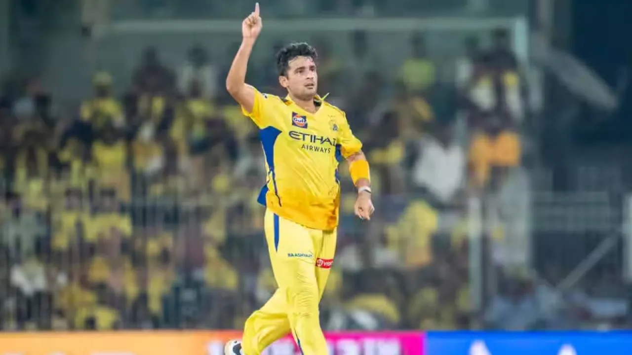 anshul kamboj (csk) srh vs csk ipl 2026
