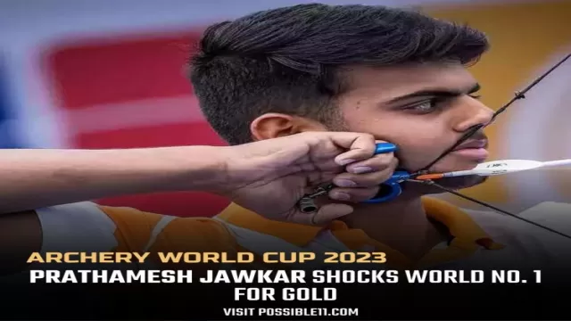 Archery World Cup: Prathamesh Jawkar shocks world