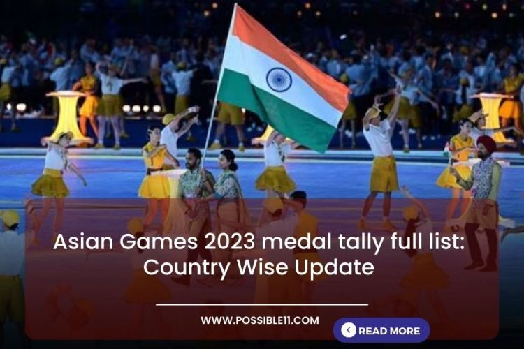 Asian Games 2023 medal tally full list: Country Wise Update