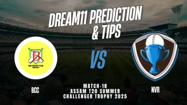 Assam T20 2025 BCC vs NVR: Playing 11, Dream11 Team, My11Circle Prediction