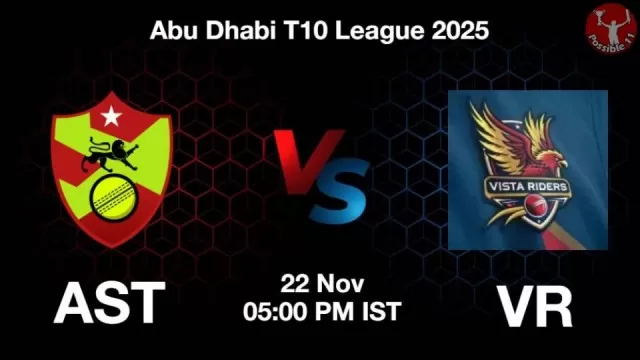 AST vs VR, Pitch Report, Head to Head, Playing 11, AI Prediction