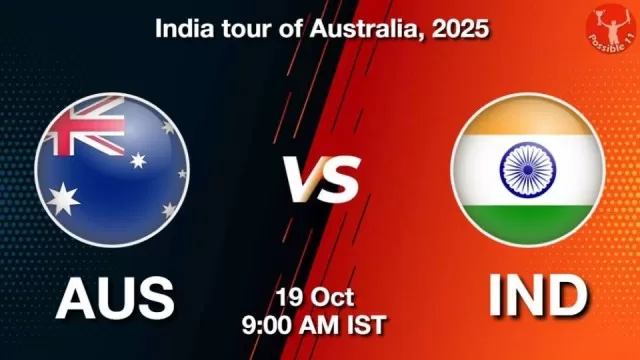 AUS vs IND 1st ODI: Pitch Report, Head-to-Head, Playing 11, AI Prediction