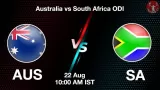 AUS vs SA 2nd ODI: Head to Head, Playing 11, Dream11 Team, My11Circle Prediction
