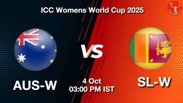AUS-W vs SL-W CWC 2025: Pitch Report, Head-to-Head, Playing 11, AI Prediction