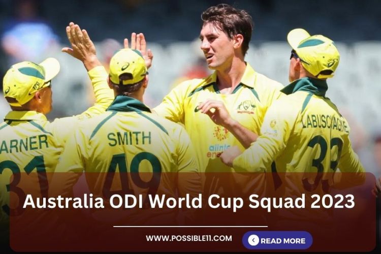 Australia ODI World Cup Squad 2023