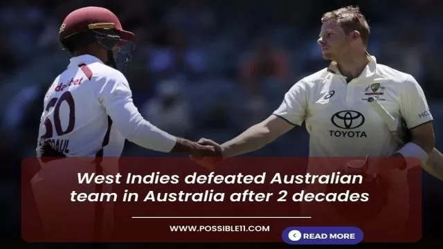 Australia vs West Indies 2nd Test Day