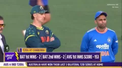 Australia won the toss and Picture