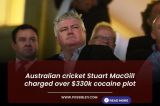 Australian cricket Stuart MacGill charged over $330k cocaine plot