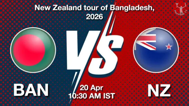 BAN vs NZ 2nd ODI 2026: Match