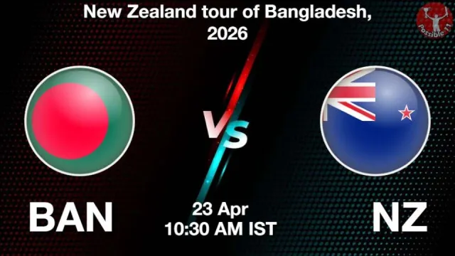 BAN vs NZ 3rd ODI 2026: Match