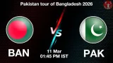 BAN vs PAK 1st ODI, Pitch Report, Head to Head, Playing 11, AI Prediction