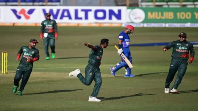 Bangladesh beat Afghanistan by seven wickets in