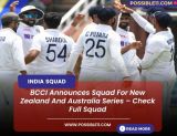 BCCI Announces Squad For New Zealand And Australia Series: Check Full Squad