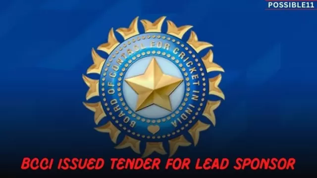 BCCI Issued Tender For Lead Sponsor