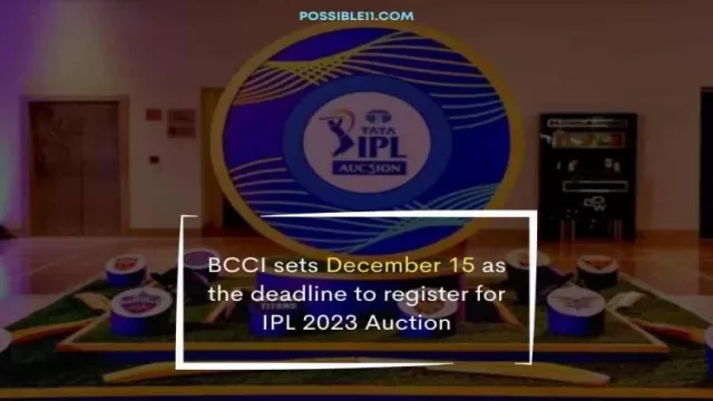 BCCI sets December 15 as the deadline