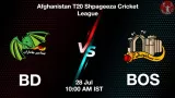 BD vs BOS Afghanistan T20 2025: Playing 11, Dream11 Team, My11Circle Prediction