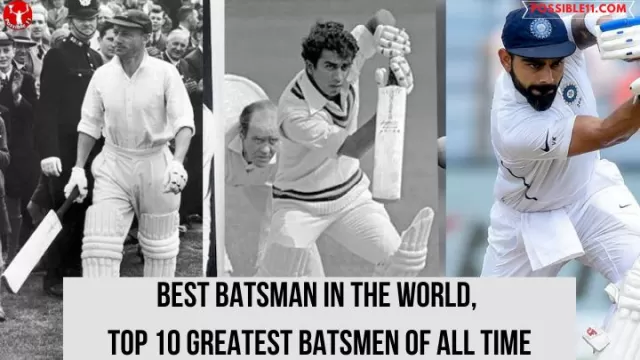 Best Batsman in the world, Top 10