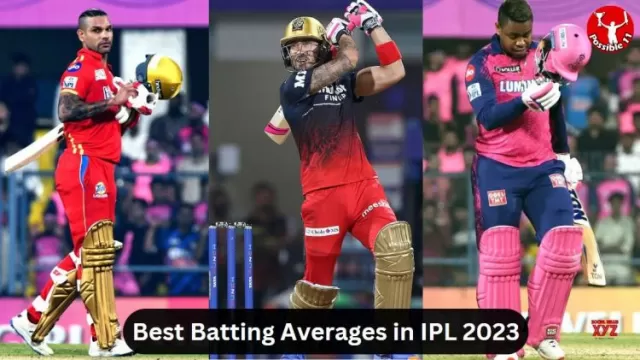 Best Batting Averages in IPL 2023