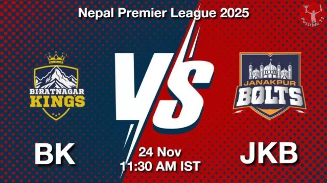 BK vs JKB, Pitch Report, Head to Head, Playing 11, AI Prediction