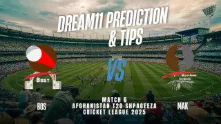 BOS vs MAK Afghanistan T20 2025: Playing 11
