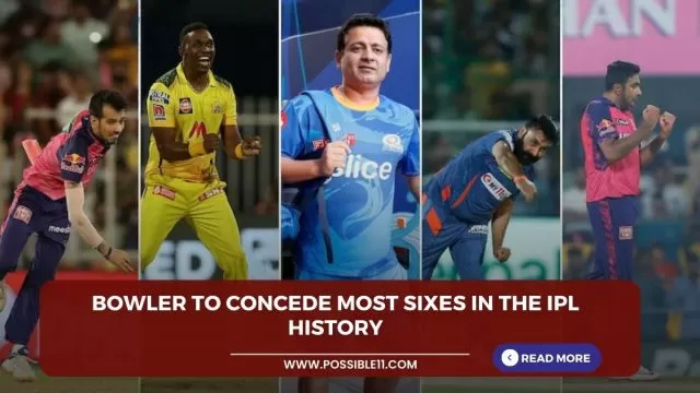 Bowler To Concede Most Sixes In The