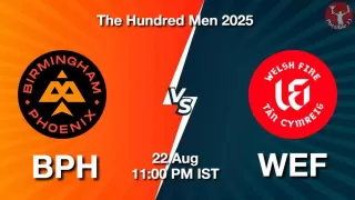 BPH vs WEF The Hundred 2025: Head-to-Head